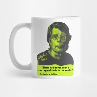 Stephen King Portrait and Quote Mug